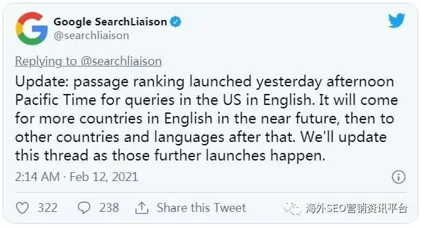 谷歌搜索变动: 精选片段比率下降,段落排名覆盖面扩大