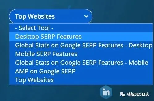No.19 RankRanger -Google 桌面端SERP和移动端SERP功能数据工具